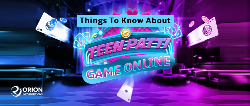 Things To Know About Teen Patti Game Online